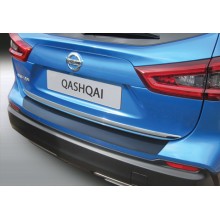 Накладка на задний бампер (RGM, RBP696) Nissan Qashqai II FL (2017-)